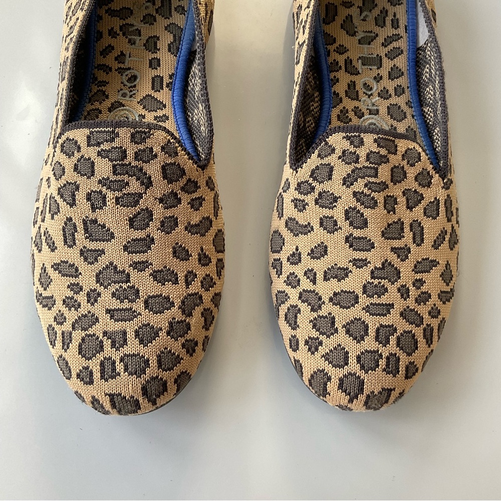 Rothy’s Leopard Print Flats. New In Box. - image 6